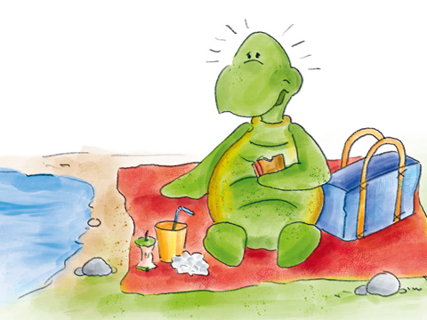 Trudels Baderegeln für Kinder mit den Freunden vom See, Herrsching