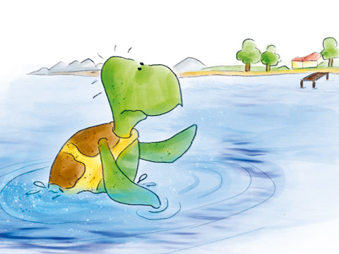 Trudels Baderegeln für Kinder mit den Freunden vom See, Herrsching