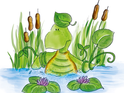 Trudels Baderegeln für Kinder mit den Freunden vom See, Herrsching