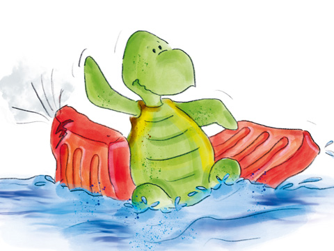 Trudels Baderegeln für Kinder mit den Freunden vom See, Herrsching