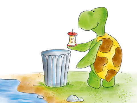 Trudels Baderegeln für Kinder mit den Freunden vom See, Herrsching